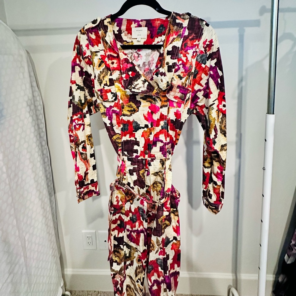 Sezane x Chufy size 36 French sizing (US 4) jumpsuit in excellent condition